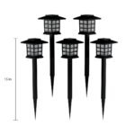Nature Spring Solar Pathway Water-Resistant Coach Lights - 6 count - Image 3