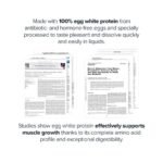 Legion Egg+ Protein Powder - French Vanilla: 22g Egg White Protein, Dairy-Free - Image 4