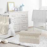 Sweet Jojo Designs Boy or Girl Gender Neutral Unisex Fabric Storage Toy Bin Bohemian Fringe Taupe and Ivory - Image 3