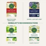 Traditional Medicinals Organic Nighty Night Valerian Herbal Tea - 16ct: Non-Caffeinated, Gluten-Free - Image 4