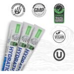 Active Hydration Blue Raspberry Powder, Sugar Free B12 Elderberry and Electrolytes Water Enhancer, Sunwarrior, 18 Sticks - Image 4