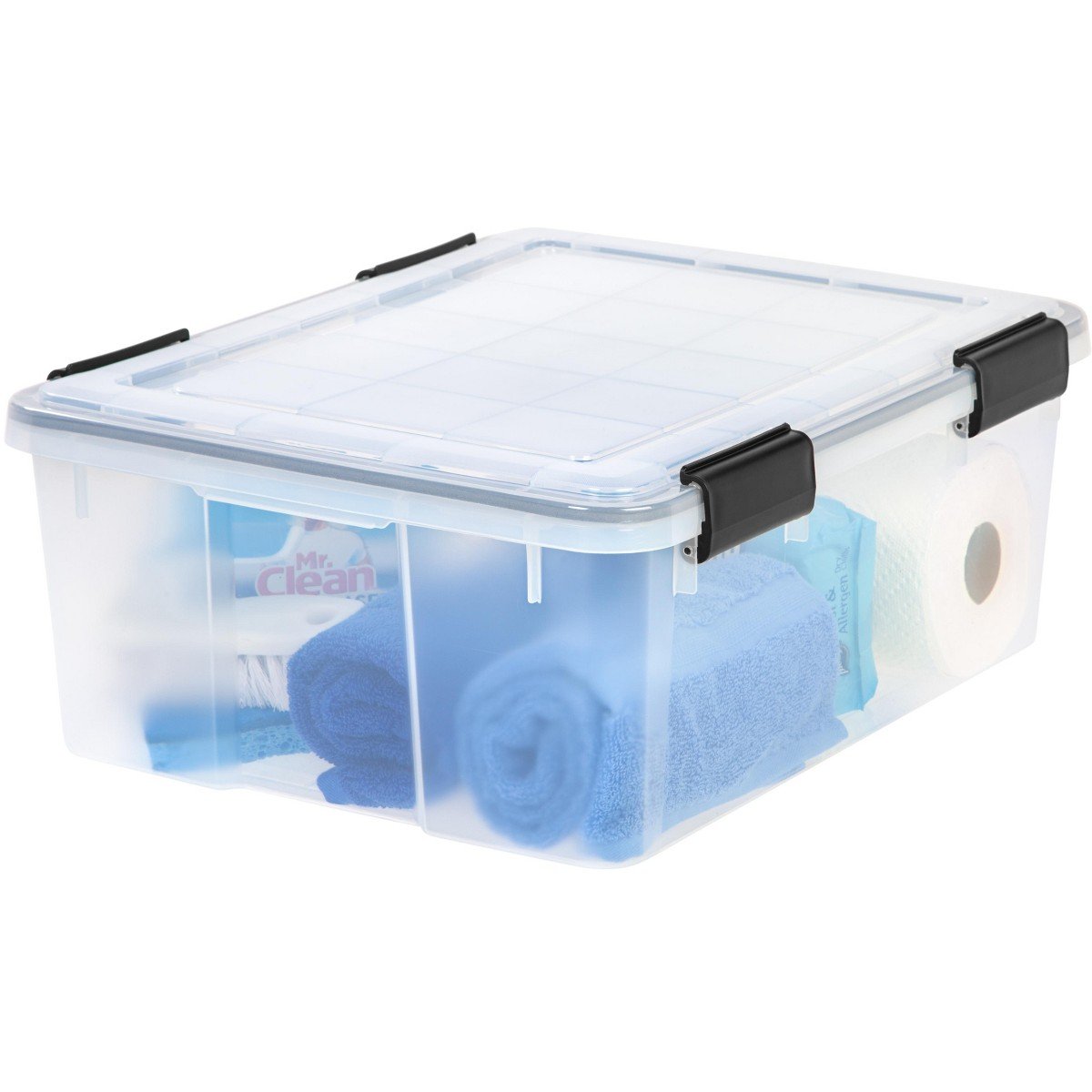 GUEST_815008cc-58c2-4c59-befa-de5bd139f42b.jpg IRIS 30.6 Qt Airtight Plastic Storage Bin with Lid and Seal and Secure Latching Buckles - Image 1