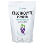 Micro Ingredients Electrolyte Powder, Concord Grape, 2 lb (907 g)