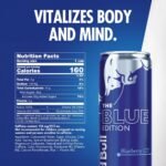 Red Bull Blue Edition Blueberry Energy Drink, Caffeinated - 12 fl oz Can - Image 3