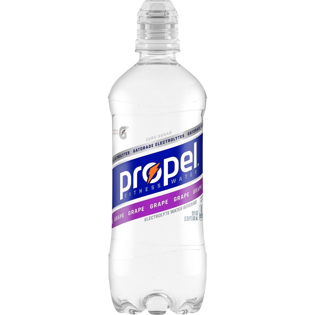 GUEST_820d7a38-8b06-4b25-87fa-9e84f6ea2b20.jpg Propel Grape - 20 fl oz: Sugar-Free, Decaffeinated - Image 1