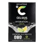 Celsius Live Fit, Hydration, Essential Electrolytes, No Caffeine, Lemon Lime, 14 Hydration Powder Sticks, 0.26 oz (7.41 g) Each - Image 5