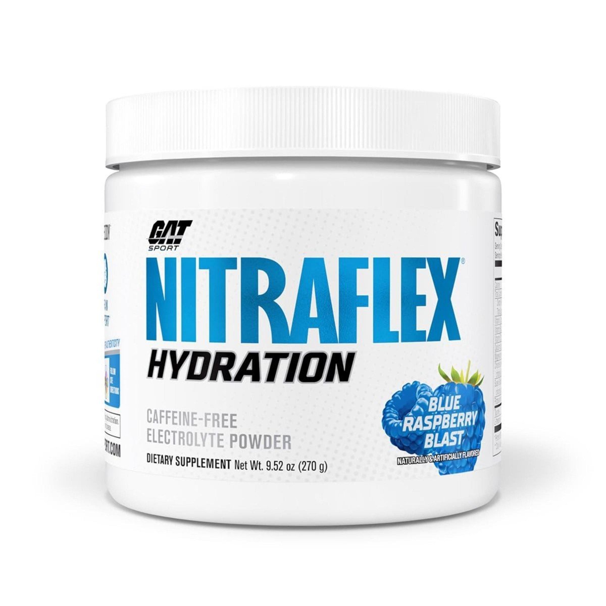 GUEST_8305a30d-7868-404a-ab55-c19040bd6abe.jpg GAT SPORT Nitraflex Hydration Powder, Performance Electrolytes, 45 Servings (45 Servings, Blue Raspberry) - Image 1