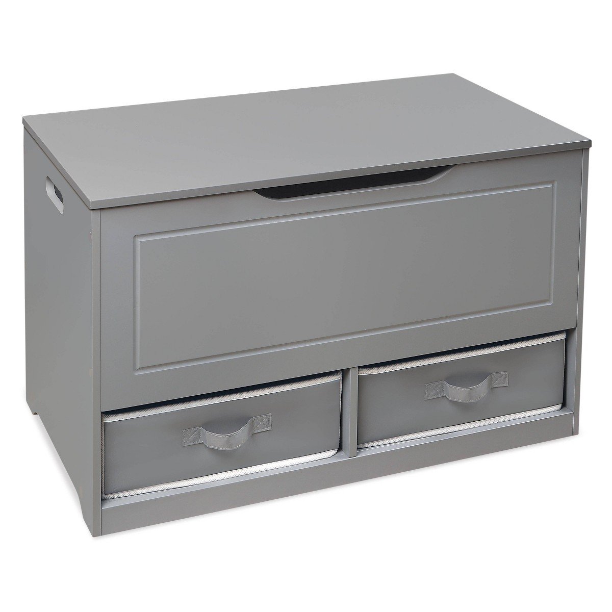 GUEST_837fc8d3-6d62-44ca-95f2-9c7e83f469b6.jpg Badger Basket Up and Down Toy Storage Box Bench with Two Baskets Gray - Image 1