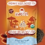 Kubo Tea Organic High Caffeine English Breakfast Reishi Mushroom Black Tea Bags - 20ct - Image 3