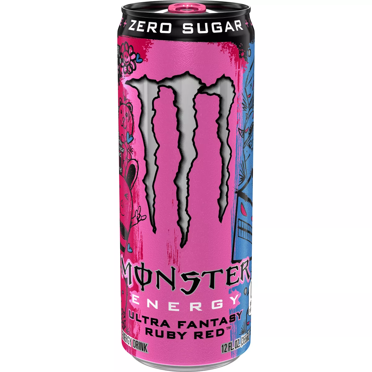 GUEST_843de173-8b00-459f-9552-0204816e0b7f Monster Ultra Fantasy Ruby Red Energy Drink - 12 fl oz: Low Sodium, No Artificial Colors, Herb Flavor - Image 1