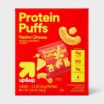 Protein Puffs - Nacho Cheese - 4.8oz/4pk - up&up™