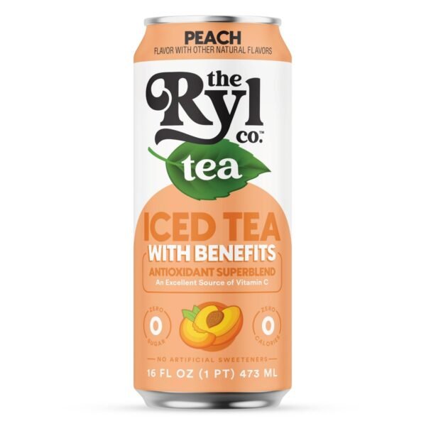Ryl Tea Peach - 16 fl oz