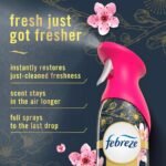 Febreze Air Mist - Japanese Cherry Blossom - 8.1oz: Disposable, Dye-Free, Phthalate-Free - Image 4