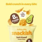 Snackish Salt Kissed 8g Protein Potato Chips - 5oz - Image 3