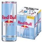 Red Bull Zero Energy Drink, Caffeinated - 4pk/8.4 fl oz Cans: Dairy-Free, Lactose-Free, Grain-Free