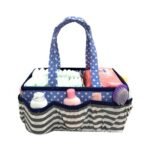 Bacati - Elephants Blue/Gray Storage Caddy - Image 2