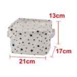 Unique Bargains Star Pattern Foldable Portable Storage Box 1 Pc - Image 2