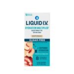 Liquid I.V. Sugar Free Hydration Multiplier Vegan Powder Electrolyte Supplements - White Peach - 0.45oz/10ct - Image 3