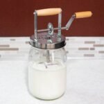 Lehman's Dazey Butter Churn, Vintage Style Non-Electric Hand Crank, Makes up to 8 oz in 10 to 15 Minutes, 11 inches high - Image 3