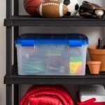 IRIS 60qt WeatherPro Clear Plastic Storage Bin: Stackable, Air Tight, Moisture-Resistant with Latches - Image 4