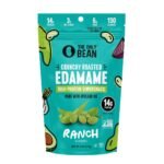 The Only Bean Crunchy Roasted Edamame Bean Snack High Protein Ranch - 4oz