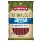 Old Wisconsin Cut Beef Meat Sticks - 5oz: 5g Protein Per Serving