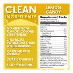 My Adventure to Fit Electrolytes Powder Sugar Free Drink Mix - Lemon Candy Flavored - 37 Servings - No Artificial Flavors, Colors, or Sweeteners - Image 4