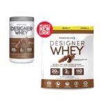 Designer Whey Protein Powder - Gourmet Chocolate - 32oz: Certified Gluten-Free, Non-GMO - Image 5