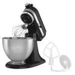 KitchenAid Classic Series 4.5qt Tilt-Head Stand Mixer - K45SSOB - Onyx Black: 10 Speeds, Metal, Dishwasher-Safe Parts - Image 4