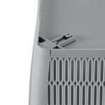 Simplify 2pk Slide and Stack Shelf Storage Tote Small Gray: Polypropylene Decorative Bins, 6.5" H x 4.5" D x 11" W - Image 3