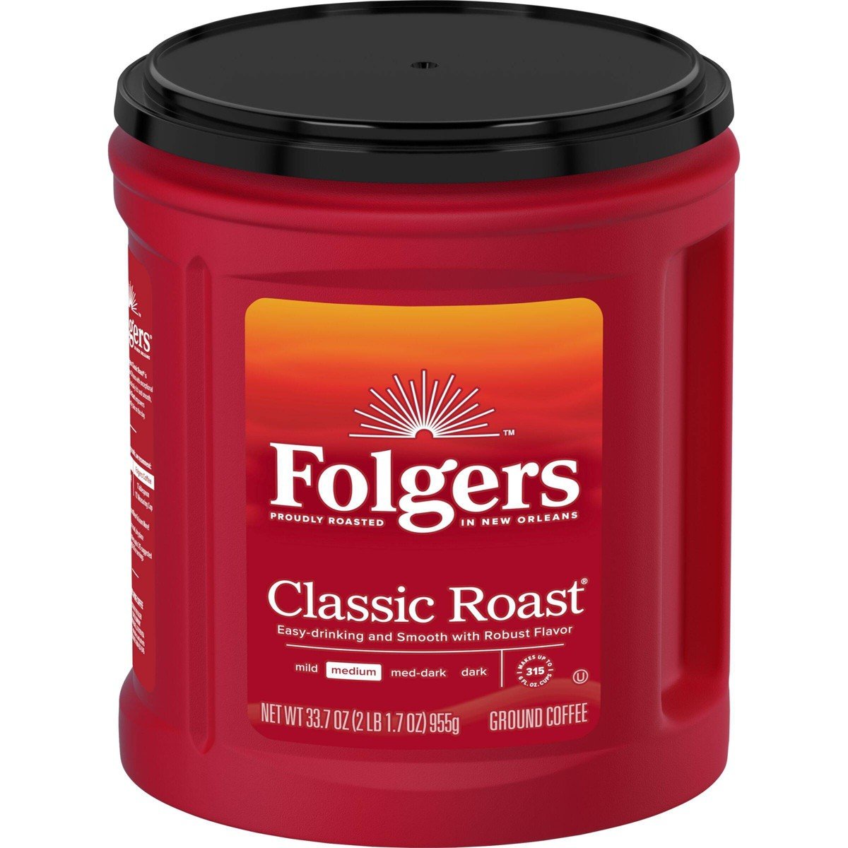 GUEST_8f72284a-63f6-452d-9435-e6be2d460cb9.jpg Folgers Classic Roast XL Medium Roast Coffee - 33.7oz - Image 1