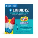 Liquid I.V. Hydration Multiplier Powder Electrolyte Drink - Popsicle Firecracker - 18ct