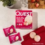 Quest Nutrition Bake Shop Strawberry Cake Flavor Frosted Cookies - 5g Protein - 7.04oz/8ct: Ready to Eat - Image 2