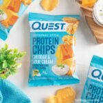 Quest Nutrition Protein Chips - Cheddar & Sour Cream - 4ct: 4.5 Net Weight, 20g Protein Per Serving, Ready to Eat - Image 2