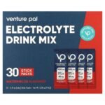 Venture Pal Electrolyte Drink Mix, Watermelon, 30 Stick Packs, 0.17 oz (4.8 g) Each