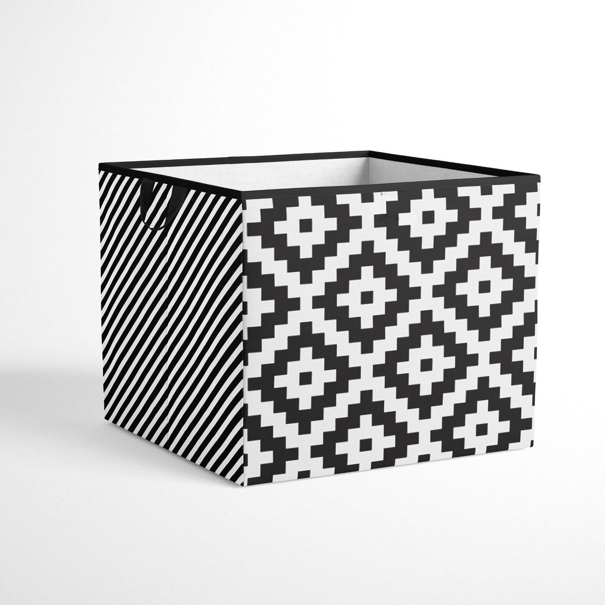 GUEST_90ad7371-4ba5-42e1-be30-955e6e46313b.jpg Bacati - Love Black/white Storage Box Large - Image 1