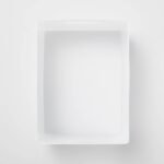 Extra Large 12" x 9" x 6.5" Plastic Bathroom Organizer Bin with Handles White Frozen - Brightroom - Image 3