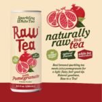 Raw Tea Sparkling White Tea with Pomegranate Juice - 4pk/34 fl oz - Image 6