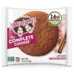 Lenny & Larry's Chewy Soft Baked Vegan, Non-GMO, High Fiber Protein Cookie - Snickerdoodle - Plant Protein - 16g Protein - 4oz/12pk - Image 3