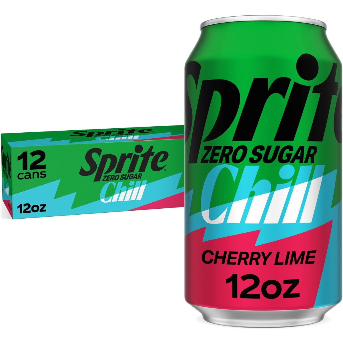 GUEST_92e8370e-43ee-4e47-8215-17488e087a13.jpg Sprite Zero Chill Cherry Lime Natural Flavor Soda - 12pk/12 fl oz Cans - Image 1