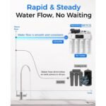 Waterdrop - WD-T4-A Alkaline pH+ Reverse Osmosis Water Filter, extra RT-RO Filter - White - Image 5