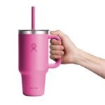 Hydro Flask 32 fl oz Travel Tumbler Clear Lid - Passion Pink - Image 5