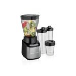 Hamilton Beach Multiblend System with 4 Shatterproof Jars Black and Stainless 52400: Smoothie & Milkshake Blender, 250W
