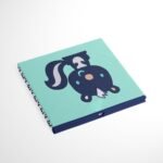 Bacati - Emma Aztec Design Racoon Coral/Mint/Navy Storage Box Small - Image 5