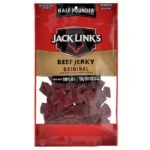 Jack Link's Original Beef Jerky Size - 8oz: High Protein, Smoked, 10g Protein Per Serving