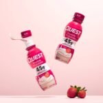 Quest 45g Protein Milkshake, Strawberry Flavored, Protein Rich, Low Sugar - 14 fl oz Bottle: Non-Caffeinated - Image 6