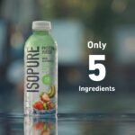 Isopure Strawberry Kiwi 15g Clear Protein Water with Electrolytes - 20 fl oz: Non-Caffeinated - Image 6