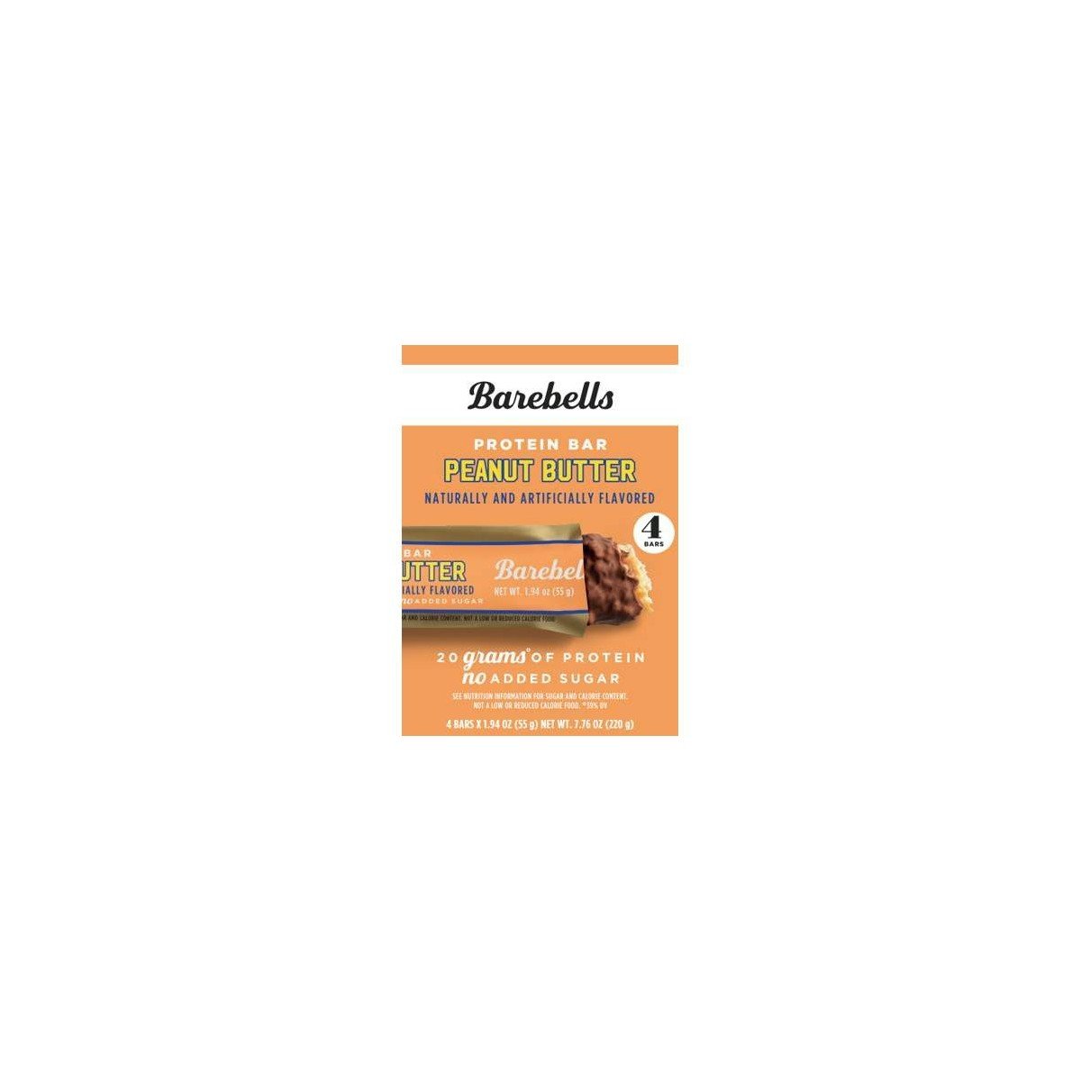 GUEST_96b31006-2a77-4f79-b91e-70034737beb0.jpg Barebells Nutrition Protein Bars - Peanut Butter - 7.76oz/4pk: Chewy, 20g Protein, Ready to Eat - Image 1