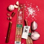 Righteous Felon Craft Jerky OG Hickory Protein Snack Beef Stick - 1oz/9ct - Image 3