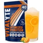 Vitalyte Electrolyte Powder Drink Mix, Isotonic Electrolyte Hydration Mix, Gluten Free Post Workout Powder Mix, Pack of 1, 35 oz., Orange Flavor. - Image 2